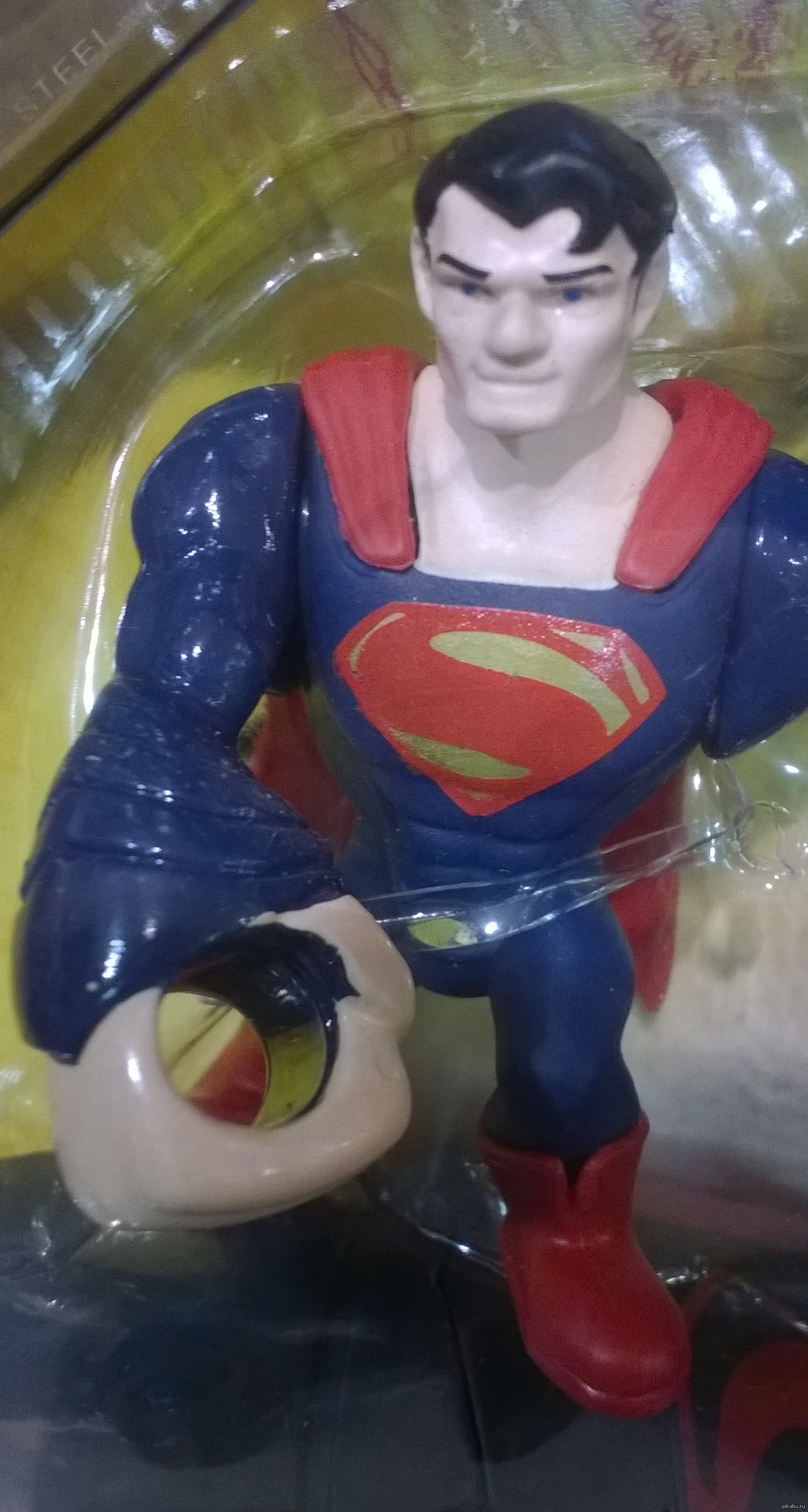 That feeling when your parents are in the country, and you found your folder's cassette. - NSFW, My, Toys, Superman, Clark Kent, Loneliness