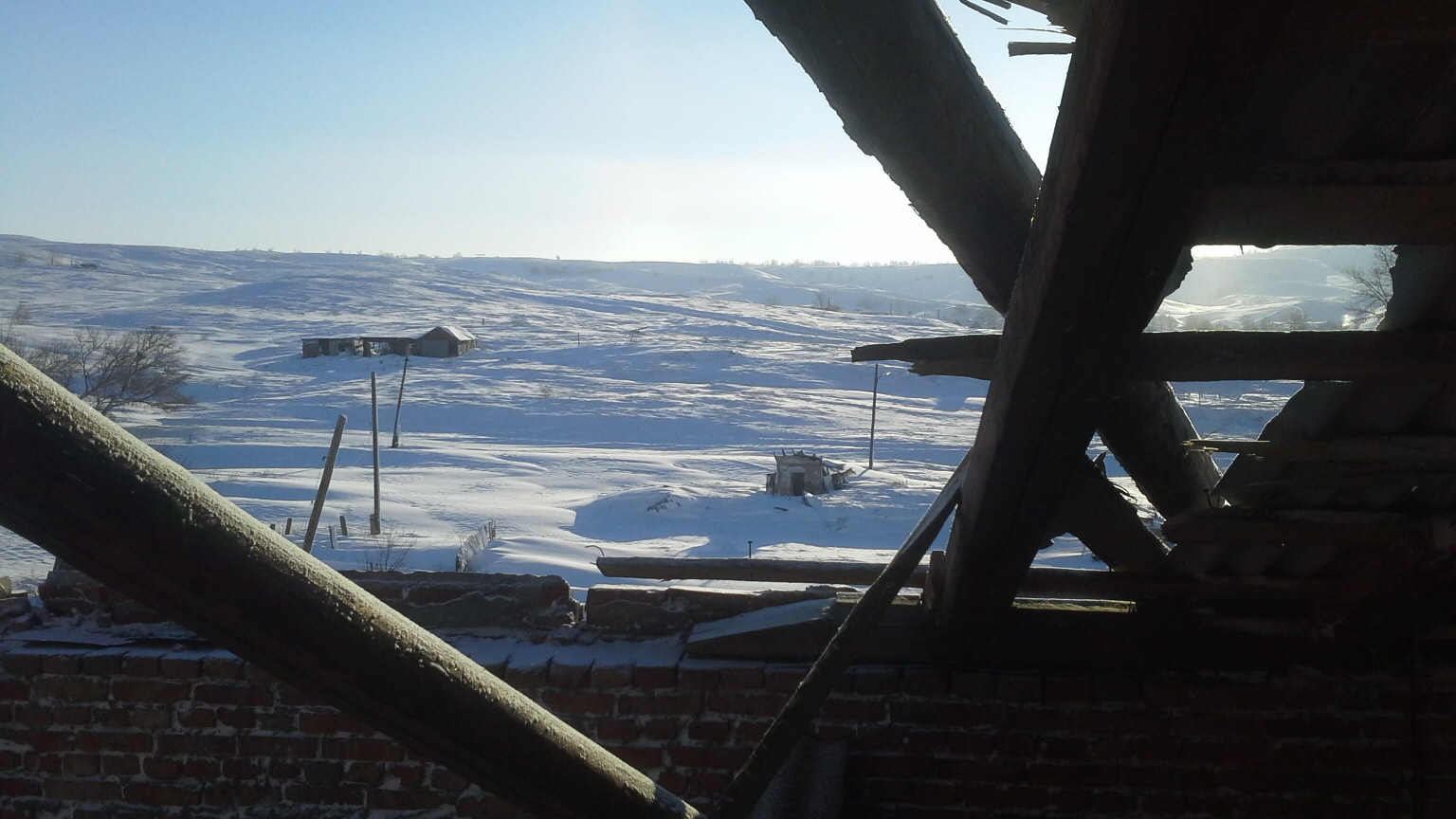 Ураган в городе Медногорске 3.01.2016г. | Пикабу