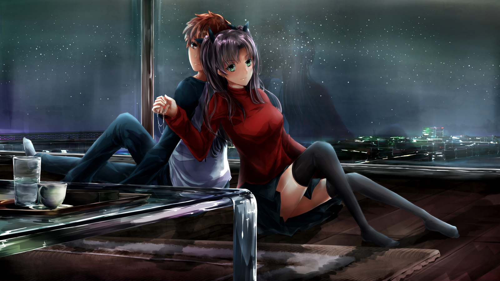 The end of the war - Аниме, Арт, Anime Art, Fate-Stay Night, Richeads