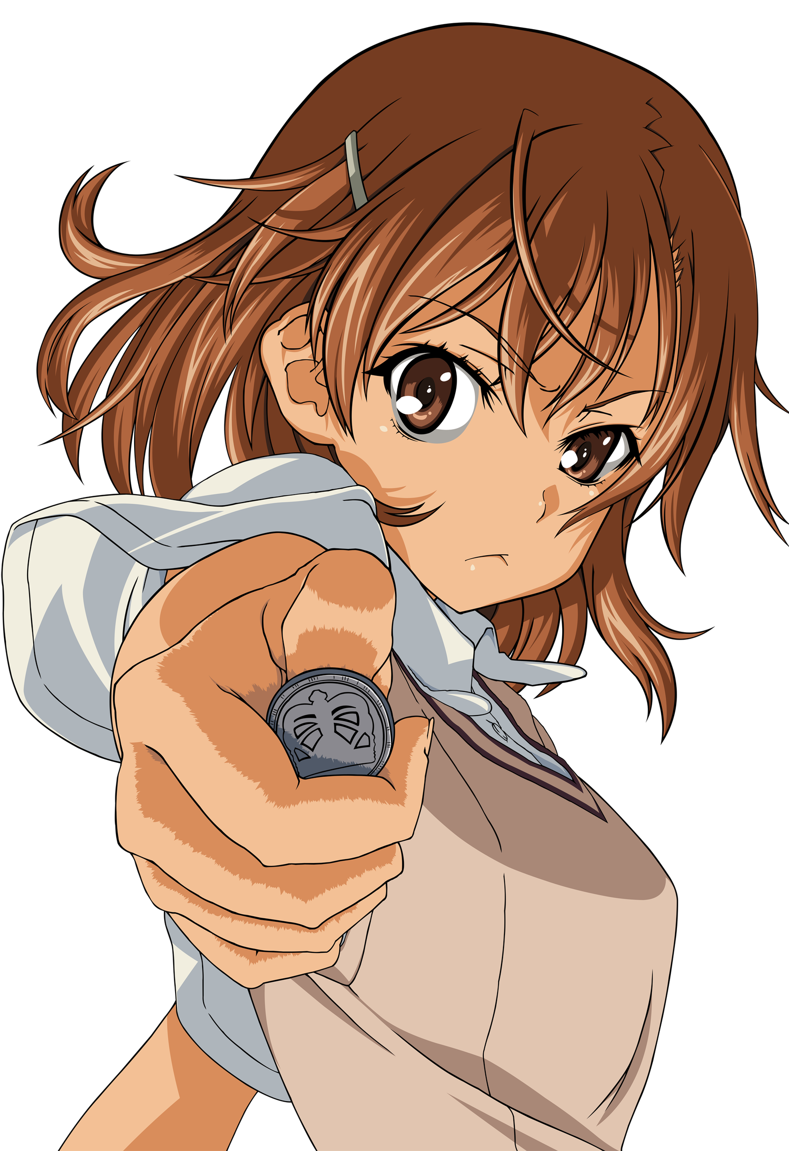 Misaka Mikoto. | Пикабу