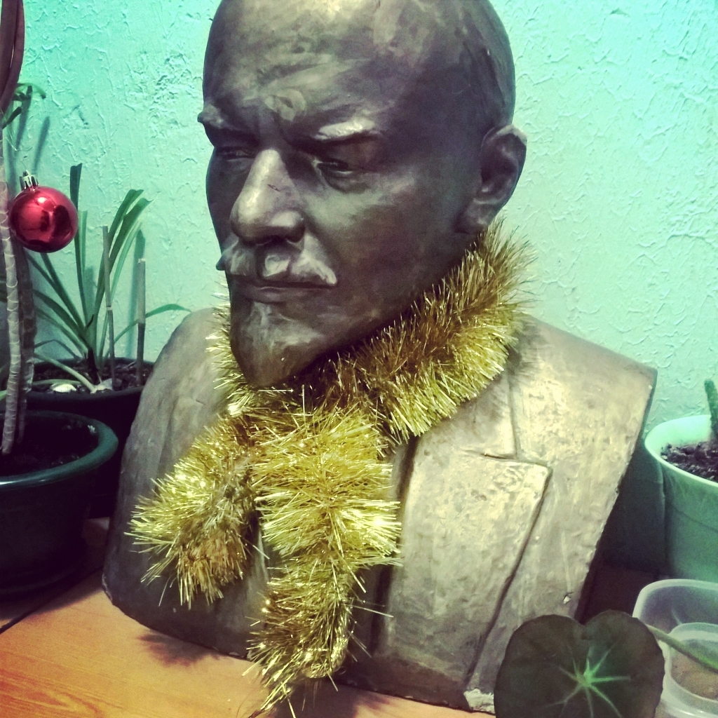 When to go to work soon - My, Lenin, New Year, Mood, Holidays