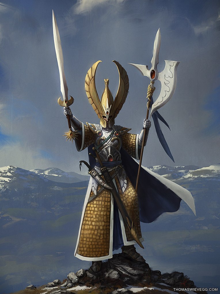 Warhammer: Fantasy Battles (Обитатели мира часть 2: Высшие эльфы) | Пикабу