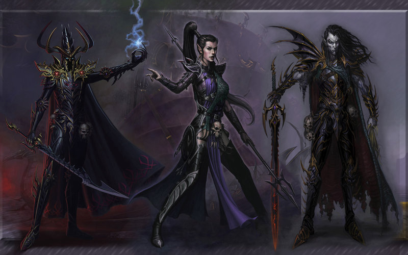 Warhammer: Fantasy Battles (Обитатели мира часть 4: Темные эльфы) | Пикабу