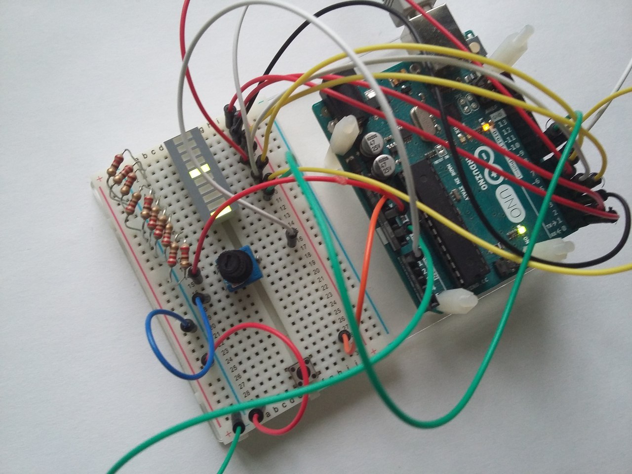 Светодиодная игра на Arduino. | Пикабу