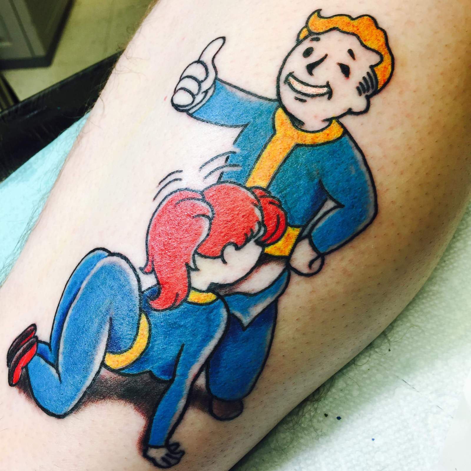 Fallout 4 сделать тату фото 92