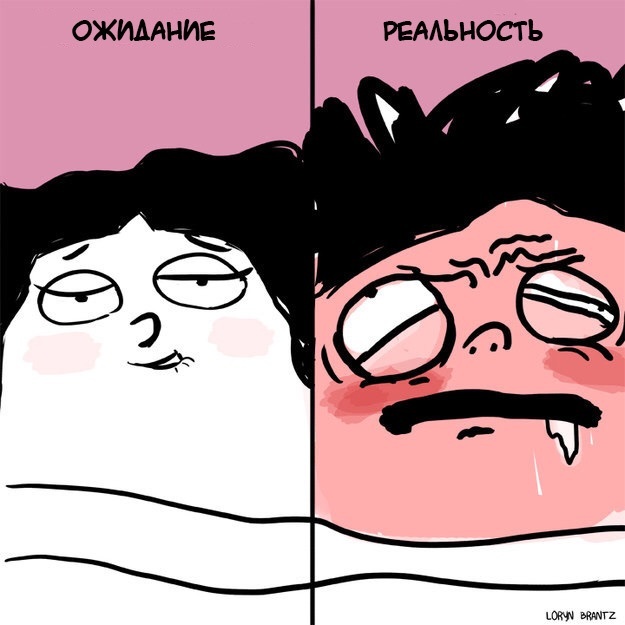 Sex: expectation vs reality - NSFW, Sex, Expectation and reality, Images, Longpost, Comics, 