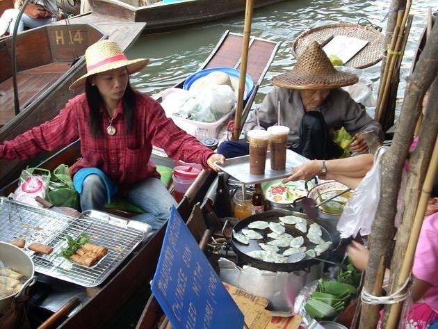 Did you know that floating markets are common in Asian countries? - Asia, Not mine, From the network, Travels, Interesting, Longpost