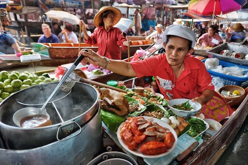 Did you know that floating markets are common in Asian countries? - Asia, Not mine, From the network, Travels, Interesting, Longpost