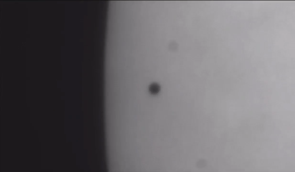 Mercury transits the disk of the Sun - Mercury, The sun