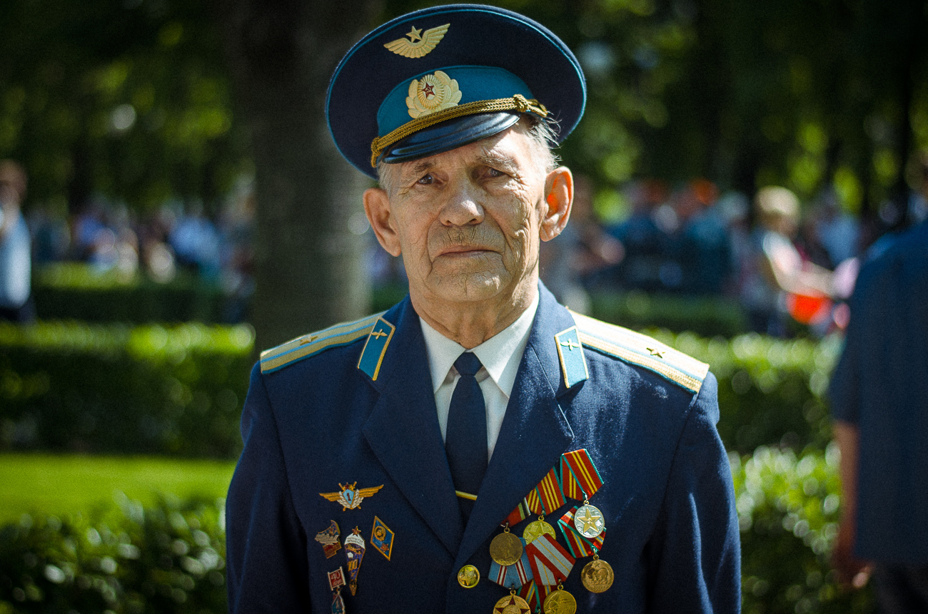 Фото ветеранов на Параде Победы в Воронеже | Пикабу