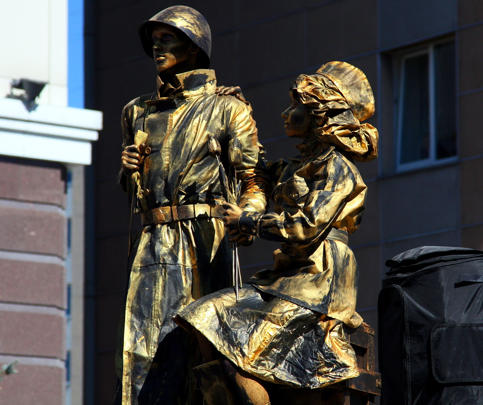 They are alive - My, Victory, Cosplay, Monument, Victory parade, May 9, Longpost