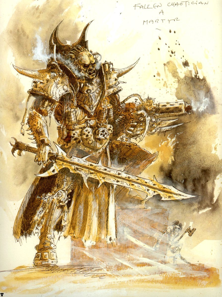 Warhammer Artists Part 1 - John Balanche. - Warhammer 40k, Warhammer, , , Inquisition, Longpost, John Blanche