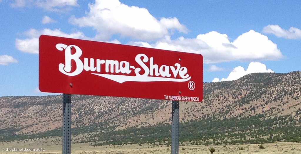 History of one brand - Burma-Shave, Shaving cream, Advertising, Marketing, Creative, Interesting, Longpost