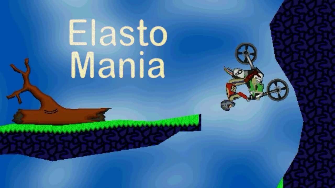 Старая, добрая Elasto Mania. | Пикабу