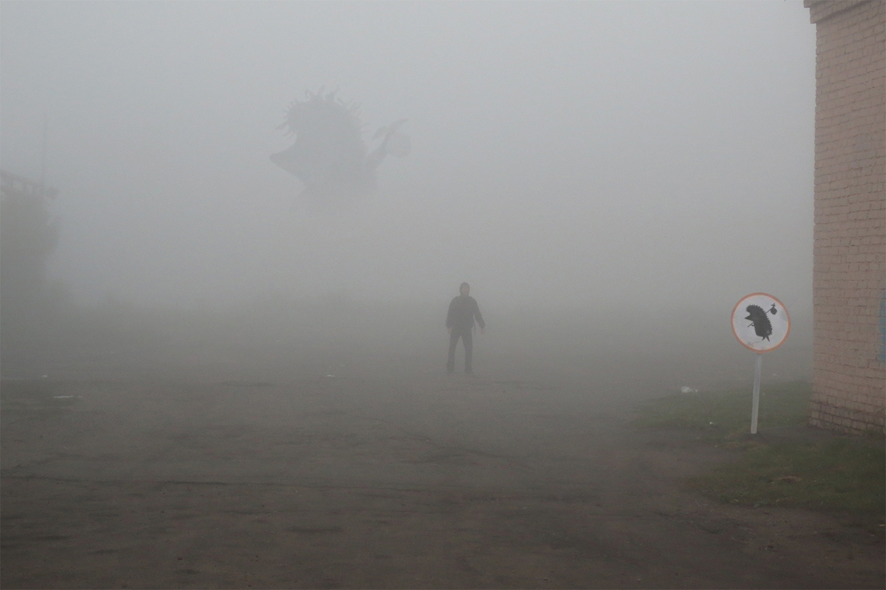 Омск в тумане 2012 | Пикабу