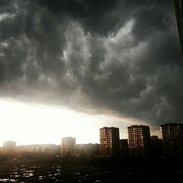 Tyumen. - My, Tyumen, Sky