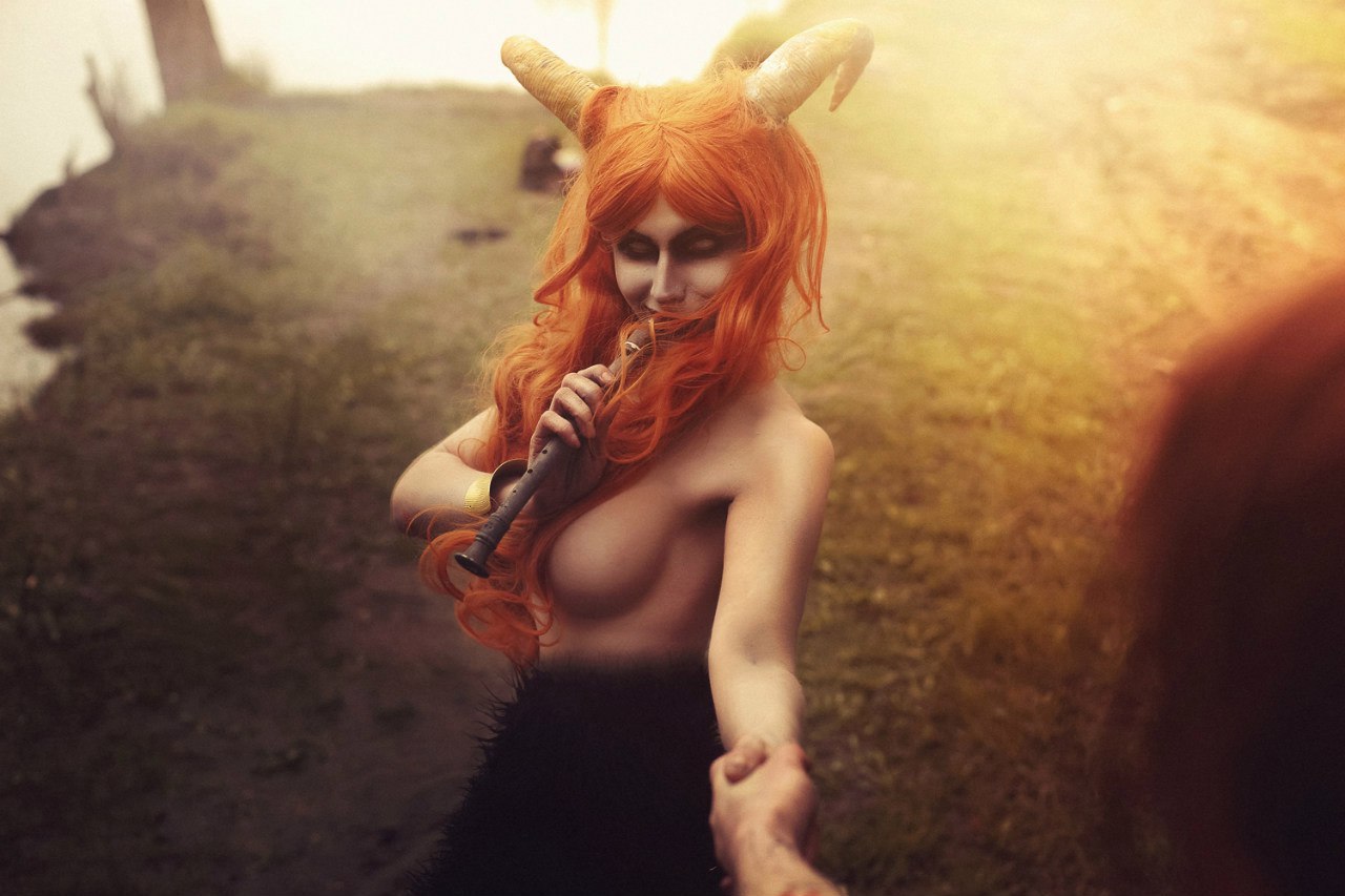 I was walking through the forest, I saw - the succubus was sitting. I sat next to it and became depressed. - reverse chronicle of events - NSFW, Cosplay, Russian cosplay, Witcher, The Witcher 3: Wild Hunt, The Witcher 3: Blood and Wine, , Longpost