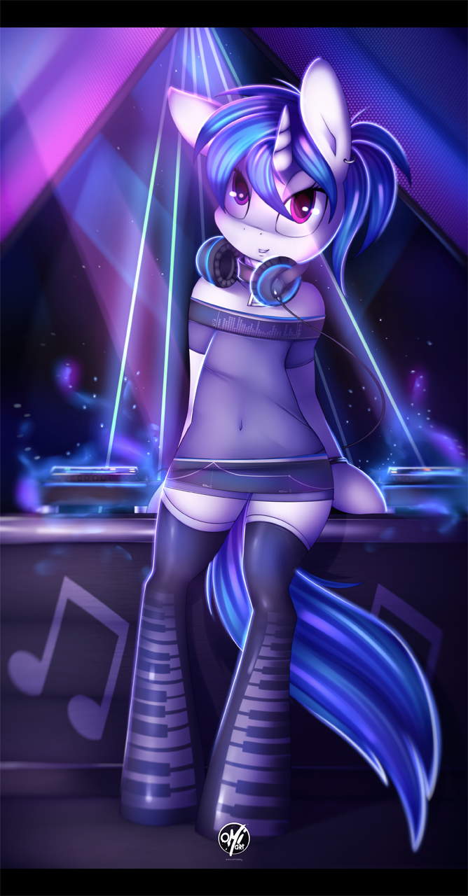 Винил и Октавия в естественной среде обитания - My Little Pony, Octavia Melody, Vinyl Scratch, MLP Edge, Длиннопост