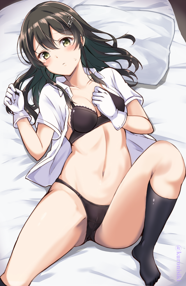 Oyashio. - NSFW, Аниме, Anime Art, Kantai Collection, Oyashio