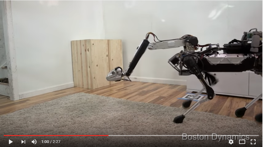 SpotMini is a new robot from Boston Dynamics - Boston dynamics, Robot, Bigdog