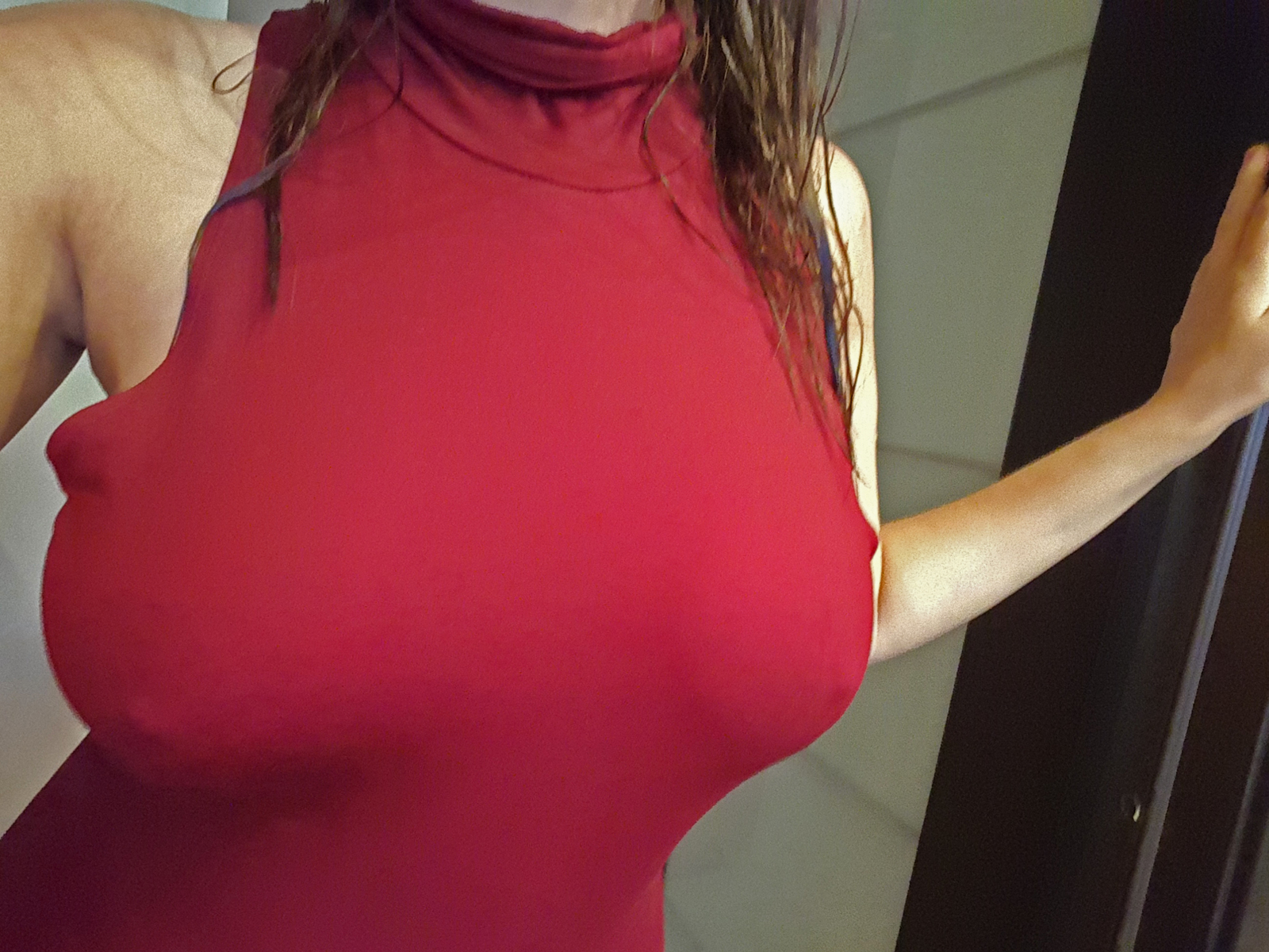 Got caught in the rain - NSFW, Wet, The dress