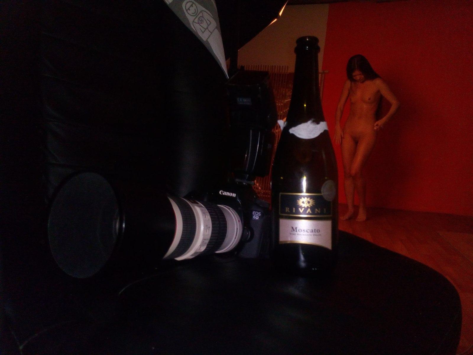 Celebrating photographer's day at work... - NSFW, My, The photo, Girls, Strawberry, PHOTOSESSION