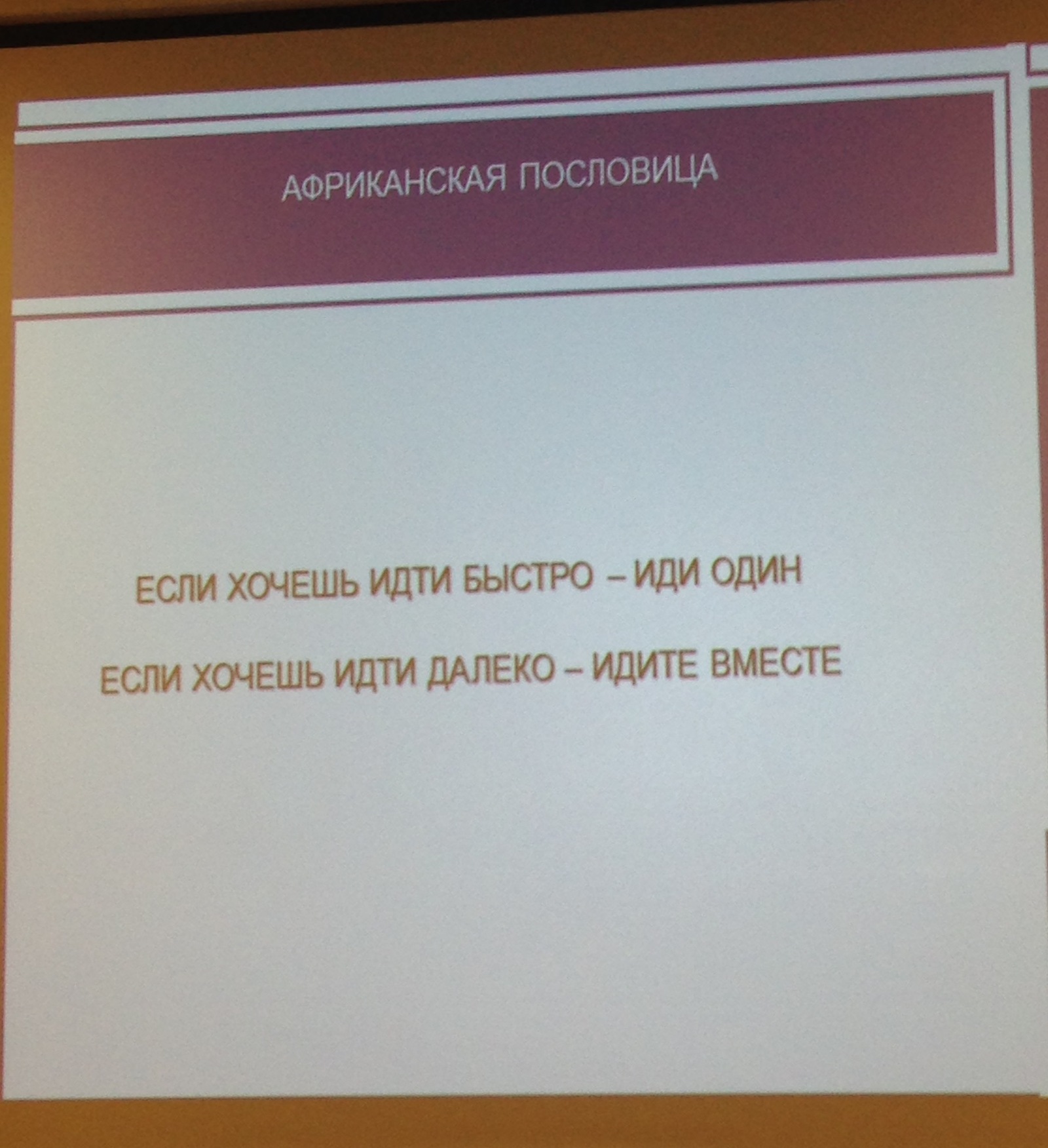 Не самая удачная африканская пословица для окончания презентации | Пикабу
