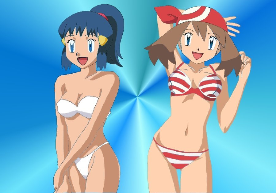 Girls of the pokemon world. Some art (including strawberry ones) - NSFW, Pokemon, Girls, Art, Rule 34, Foot fetish, Shibari, Longpost