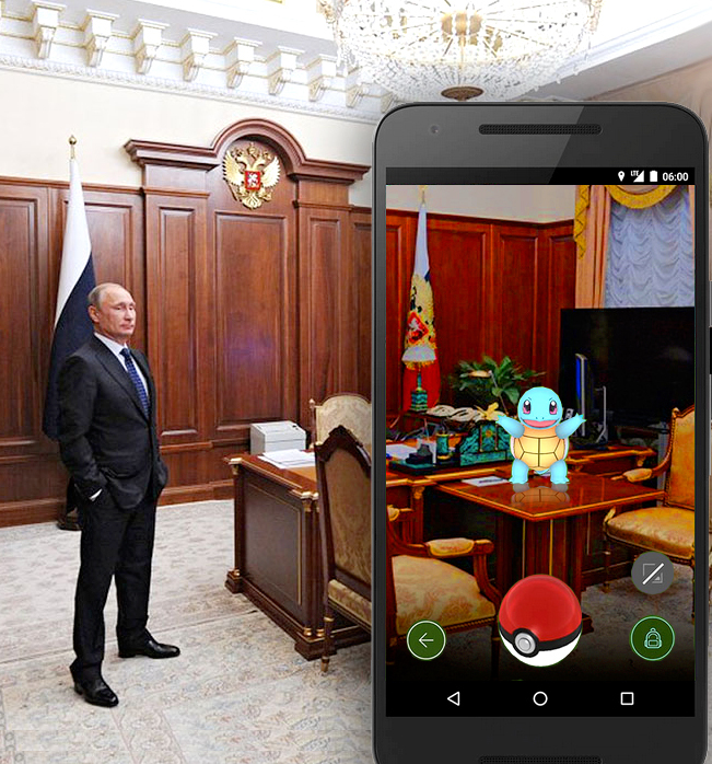 Catch Pokemon - Pokemon GO, Vladimir Putin, Humor, Games, Medvedev