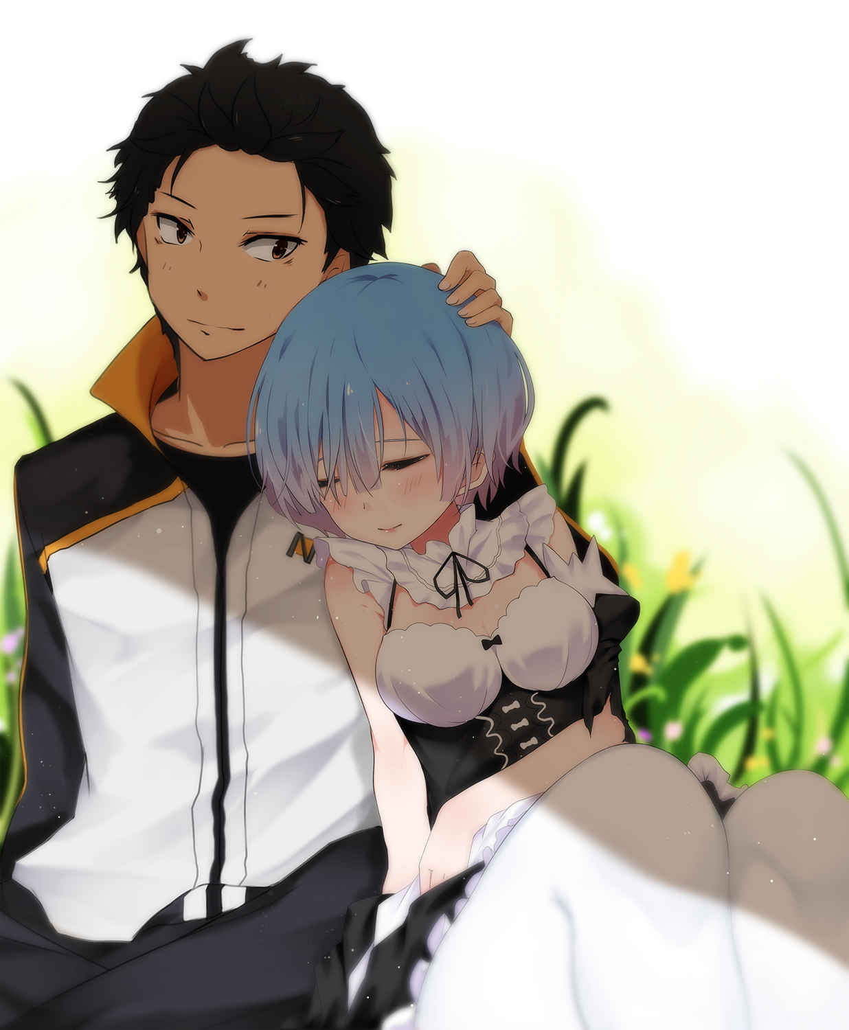 Re: Zero - Anime, Anime art, Re: Zero Kara, Rem, Subaru, Rem (Re: Zero Kara)