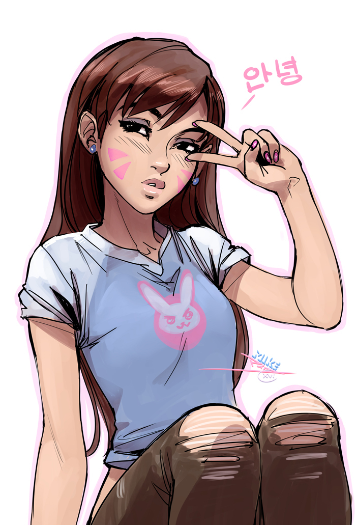 Overwatch - NSFW, Overwatch, Dva, Overwatch art, Longpost, Blizzard, Anime art