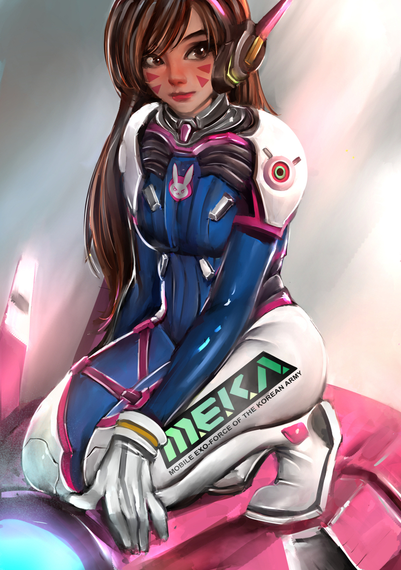 Overwatch - NSFW, Overwatch, Dva, Overwatch art, Longpost, Blizzard, Anime art