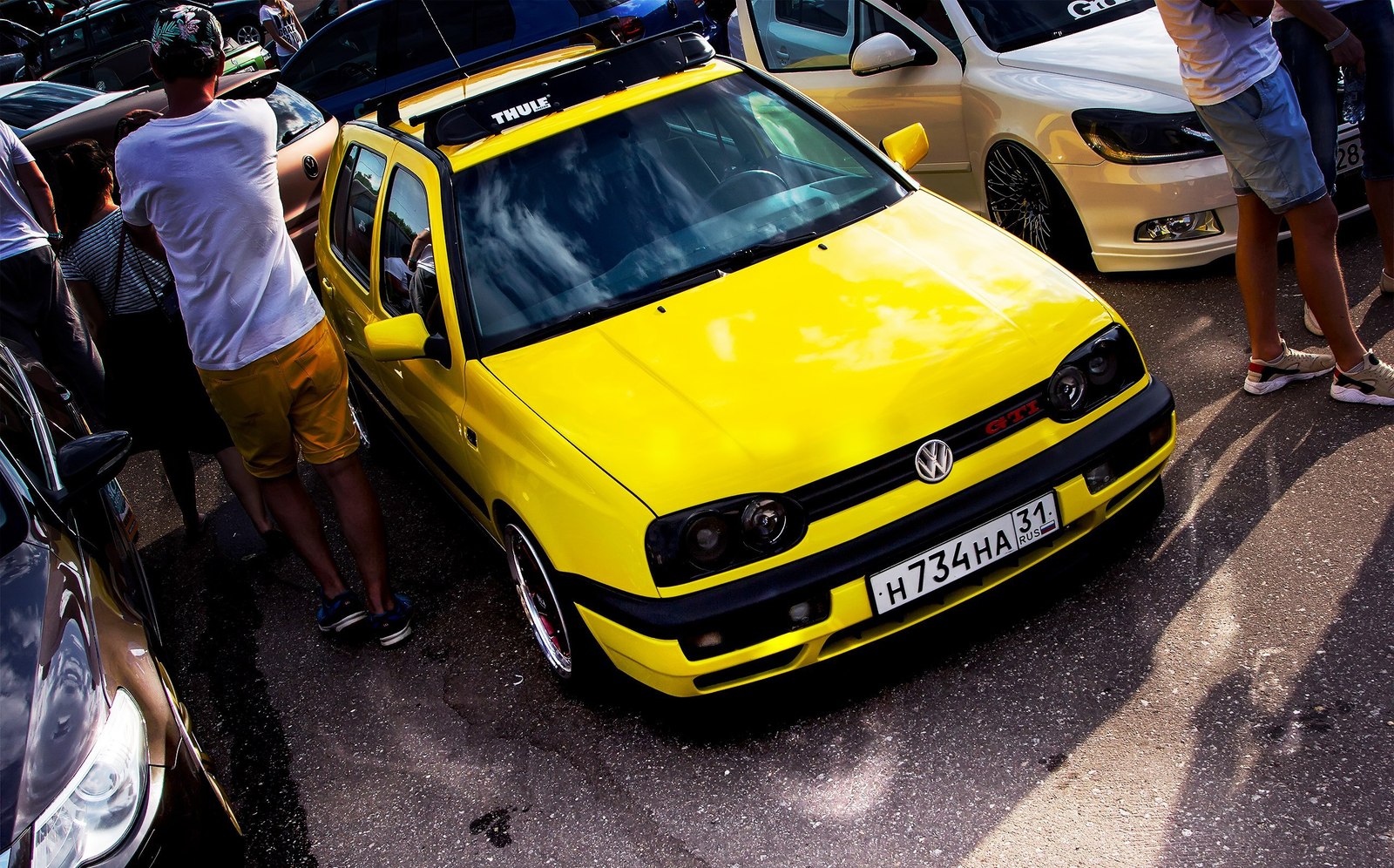 Моя работа. Реставрация VW Golf Mk3 GTI 1994 года. | Пикабу