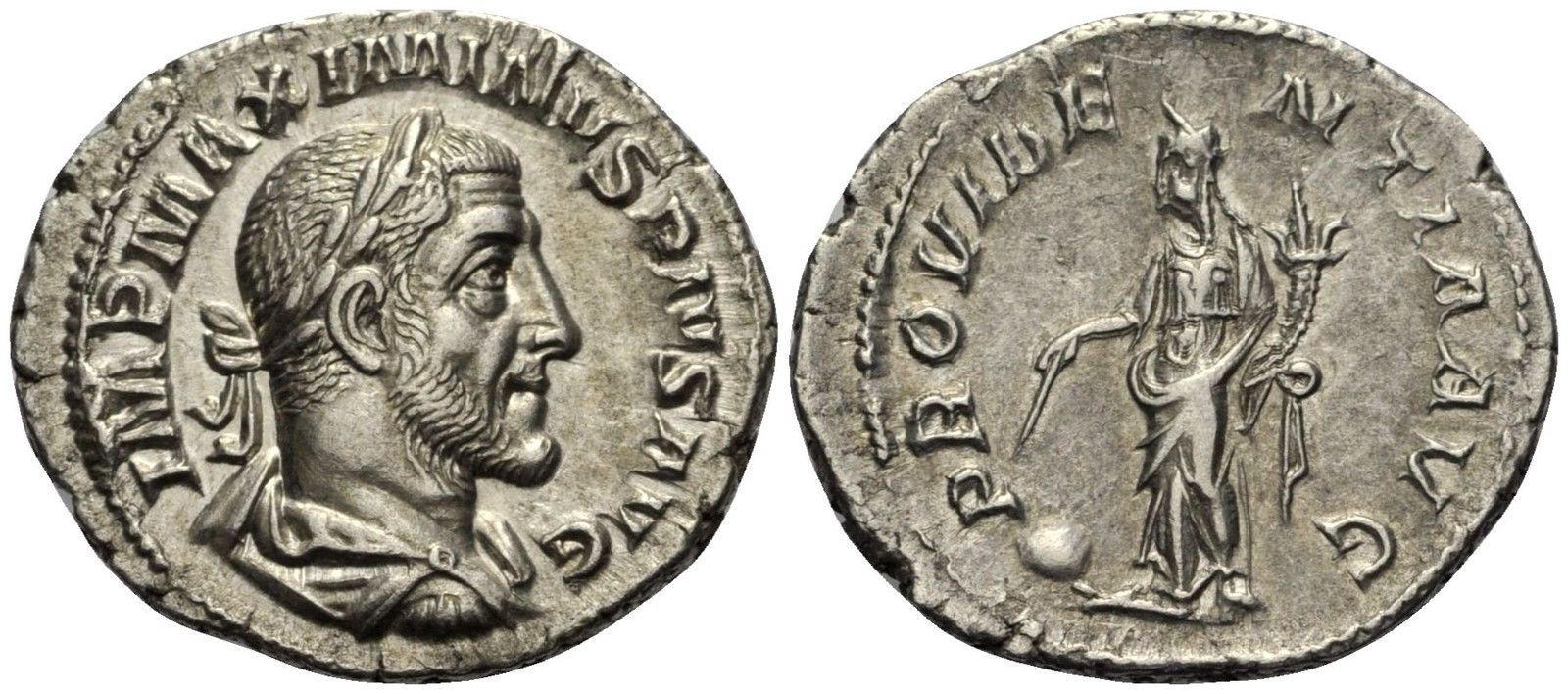 Монета древний Рим Maxence