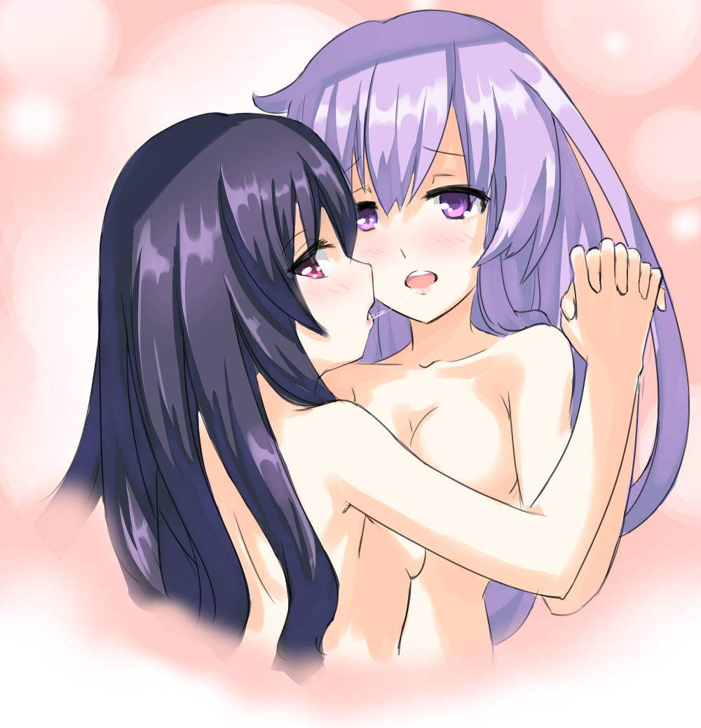 Uni X Nepgear - NSFW, Hyperdimension neptunia, , Uni, Nepgear, Anime art, Anime, Yuri