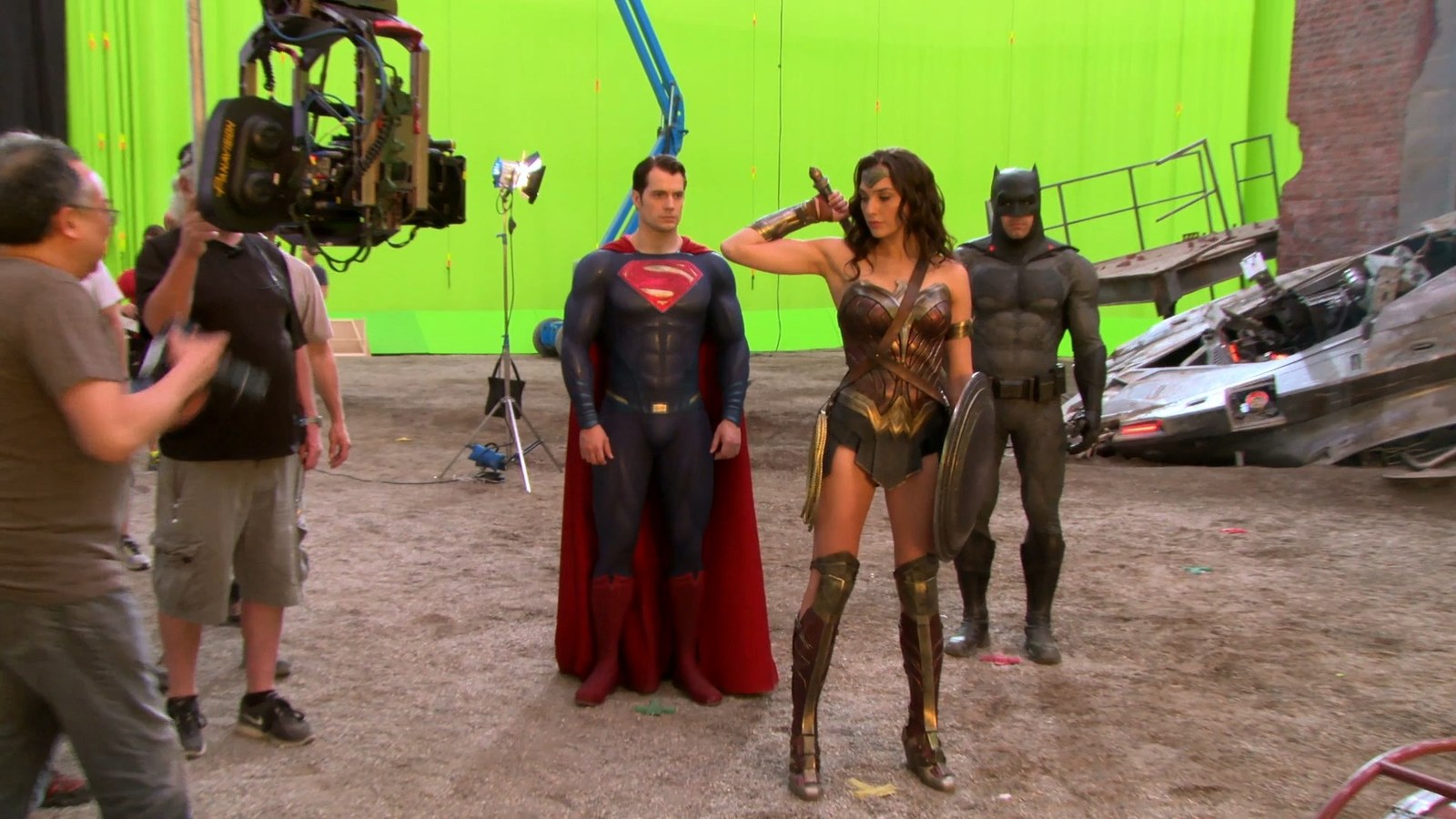 Бэтмен против Супермена: На съемочной площадке. | Пикабу