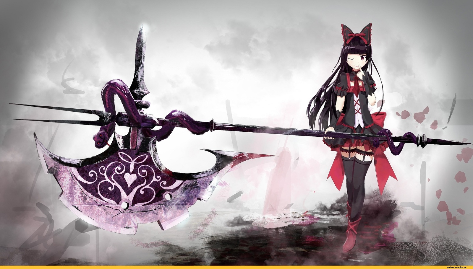 Rory Mercury - Rory Mercury, Anime Art, Gate: Jieitai Kano Chi nite Kaku Tatakaeri