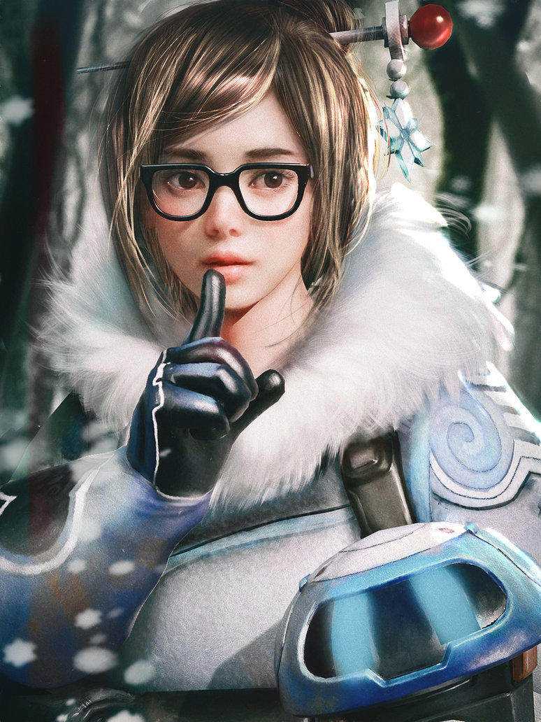 Overwatch Mei - Art, Games, Overwatch, Mei, Cursedapple