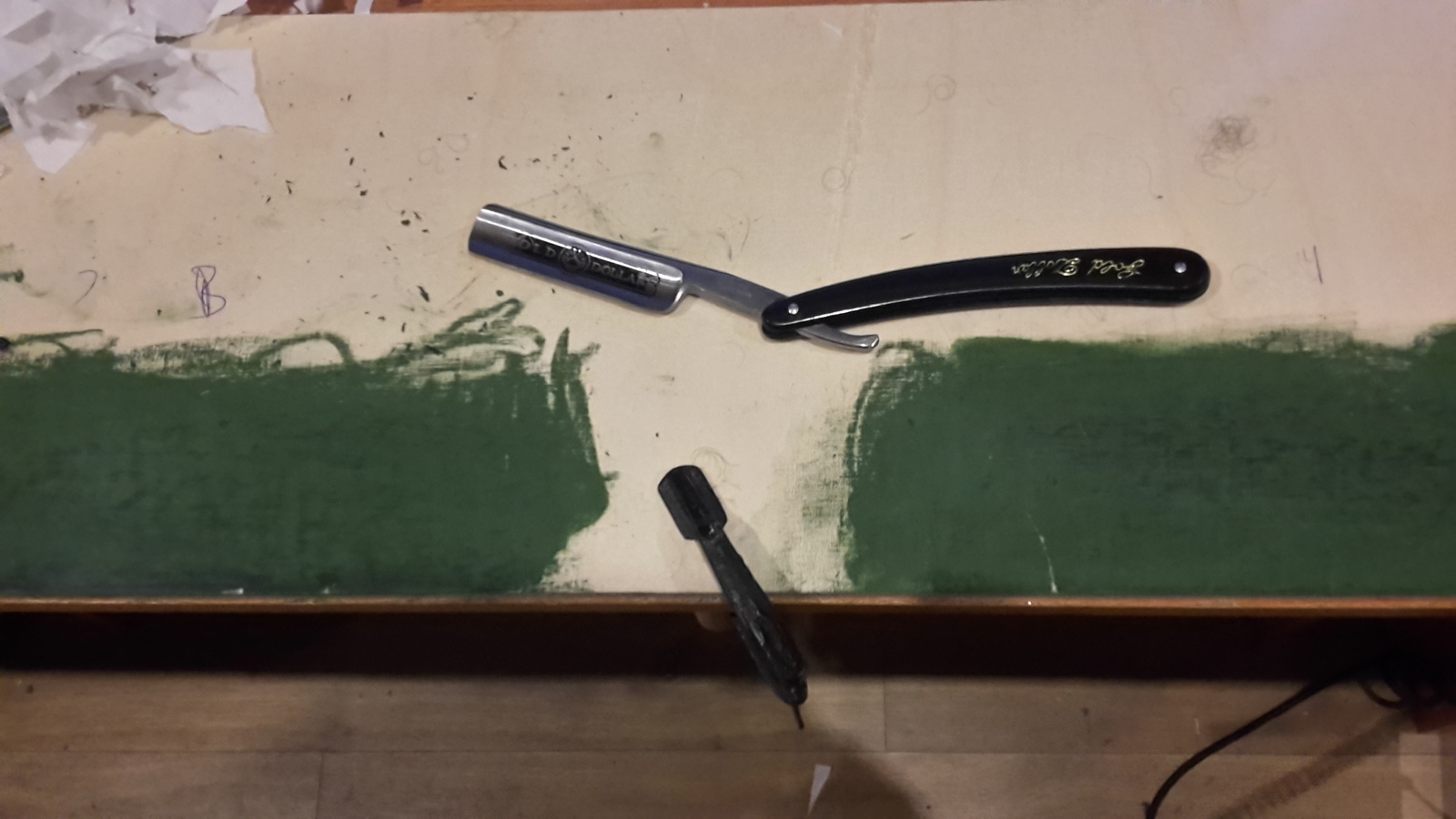 Заточка опасной бритвы с Aliexpress | Пикабу