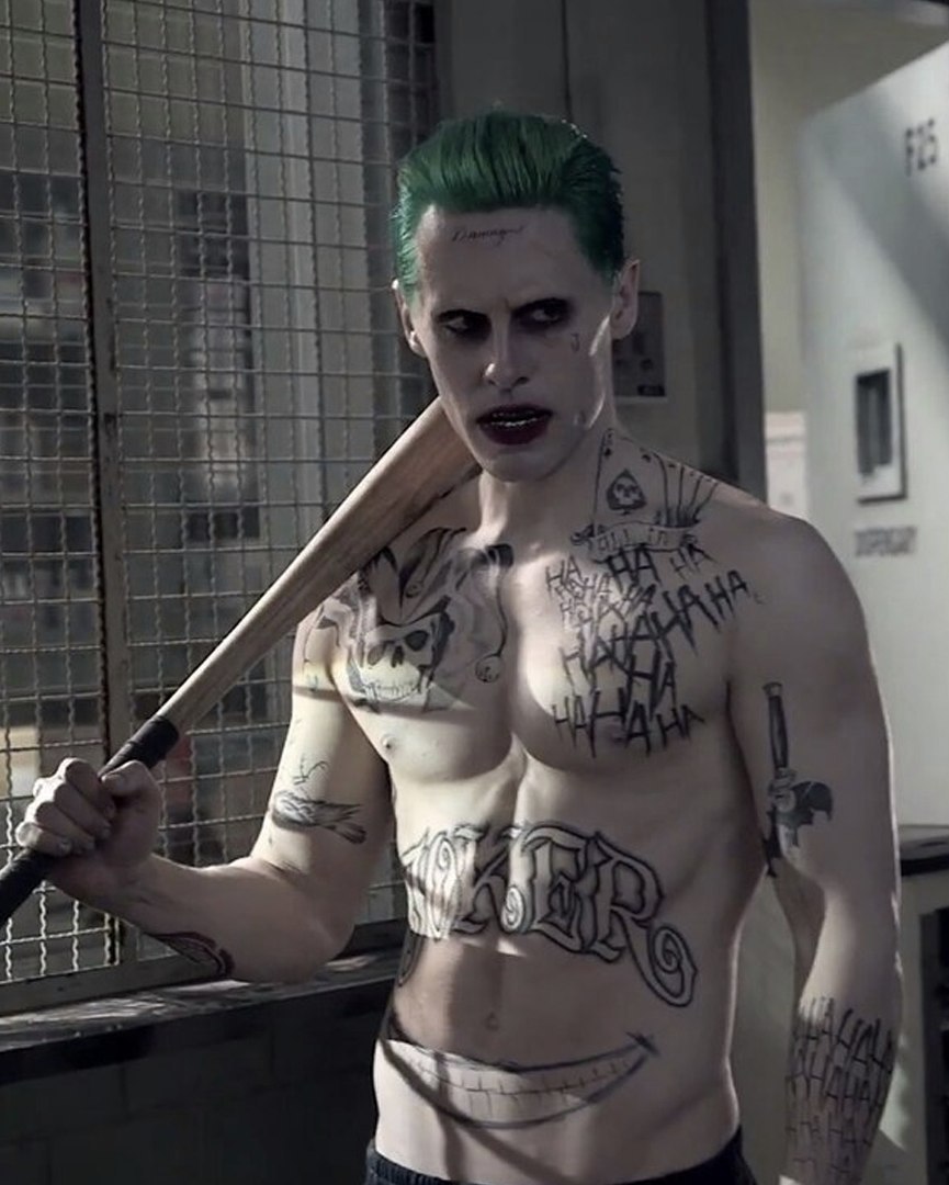Татуировки Джокера из фильма 
