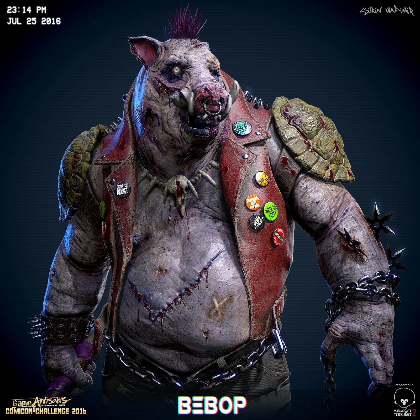 Bebop Undead by Vladimir Silkin (Кликабельно) | Пикабу