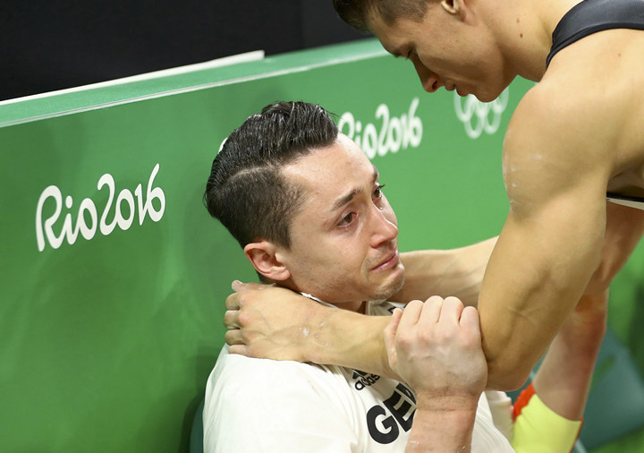 I cried like a schoolboy. The feat of the German gymnast - Photo, Longpost, Olympiad, Gymnastics, Germany squad, Courage, Injury, Olympic Games