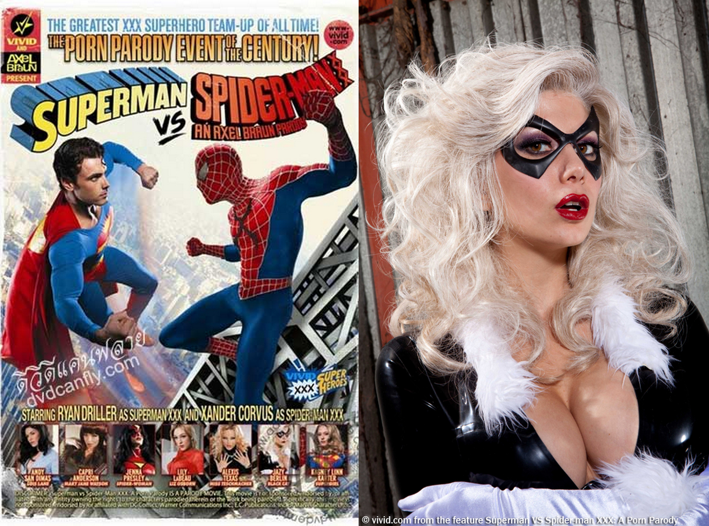 All Marvel comics porn parodies (and three missing DC comics parodies) from director Axel Braun: - NSFW, Porn, Superheroes, Avengers, Marvel, X-Men, Spiderman, DC, Superman, Longpost, Dc comics