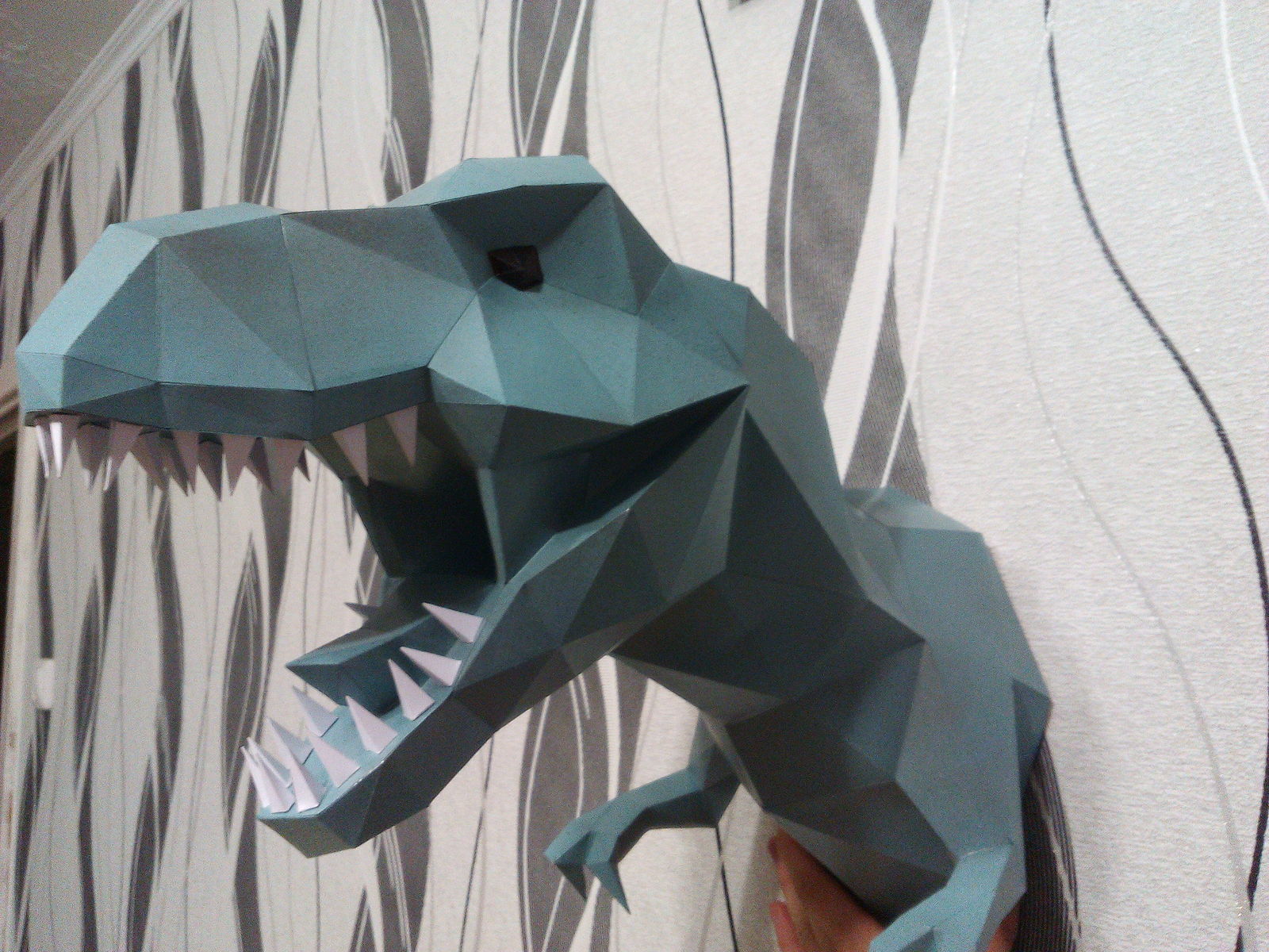 T-rex - My, Pepakura, Papercraft, Dinosaurs, Tyrannosaurus