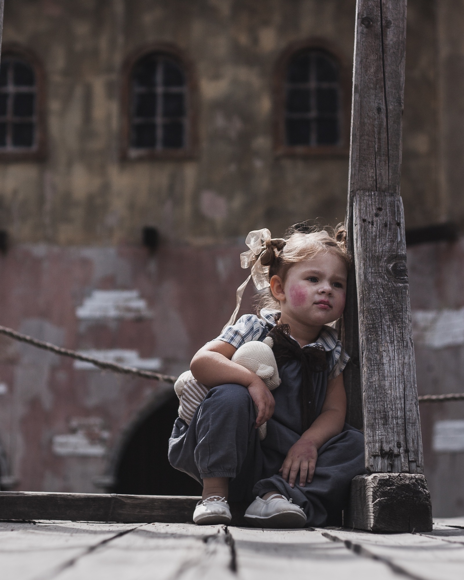 Some children's thematic photography. - My, Children, Doll, Retro, Photo, Baby photo, Longpost