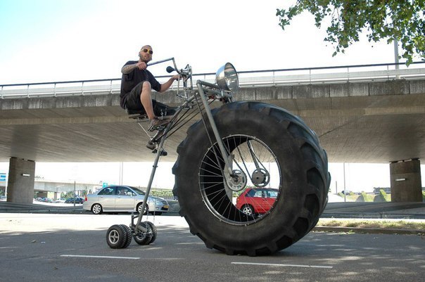 Powerful, slow, cool, and you will also pump up - tricycle, A bike, Training apparatus