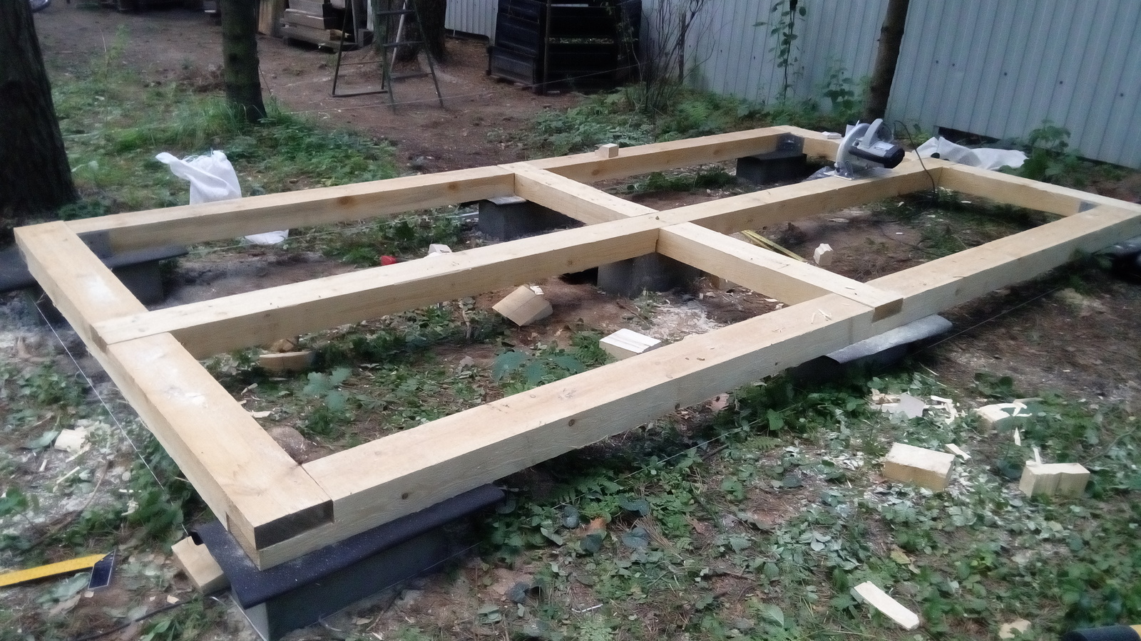 Как построить бытовку (хозблок) 2*4м своими руками | Garden Kirov | Дзен