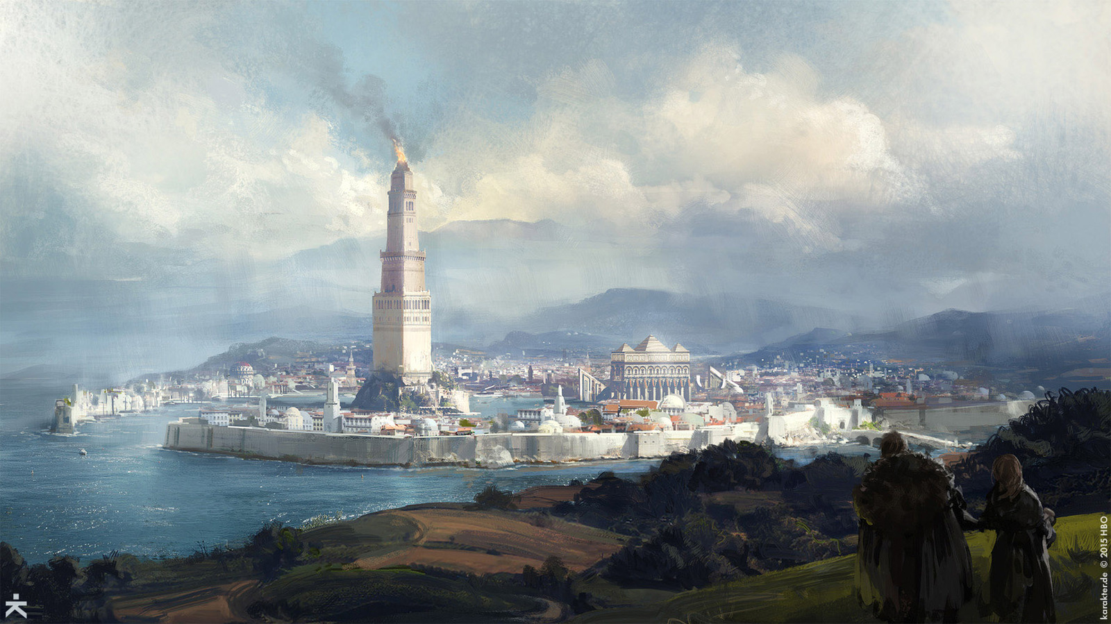 Game of Thrones season 6 concept art - Game of Thrones, Concept Art, Serials, Longpost, Spoiler