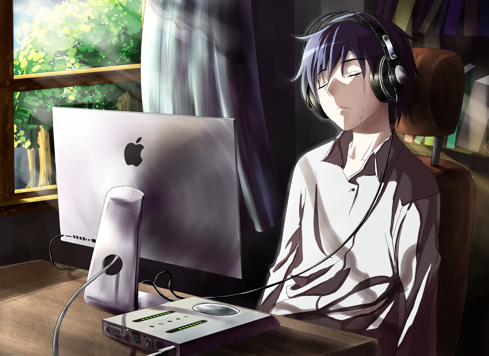 Anime art (stuff) - Anime art, Anime, Barakamon, One piece, , Longpost