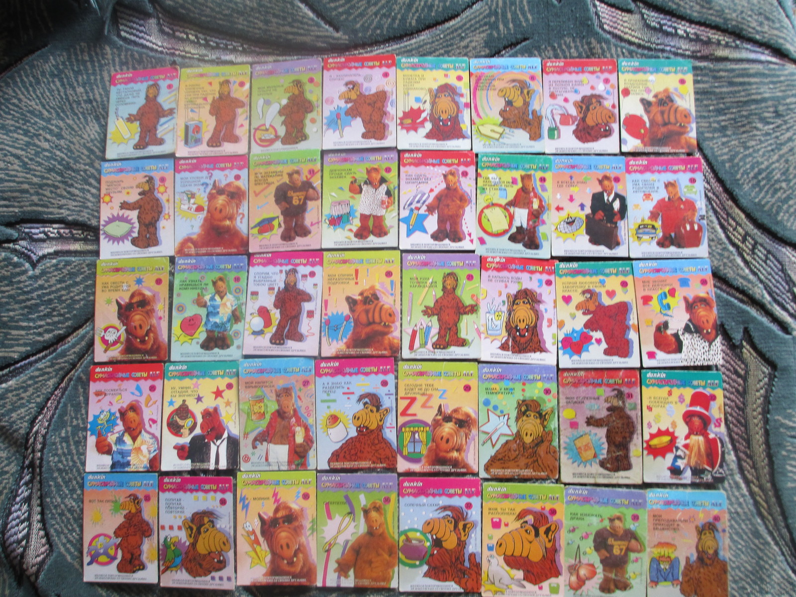 Rummaged through old boxes, almost shed a tear - My, Alf, Cards